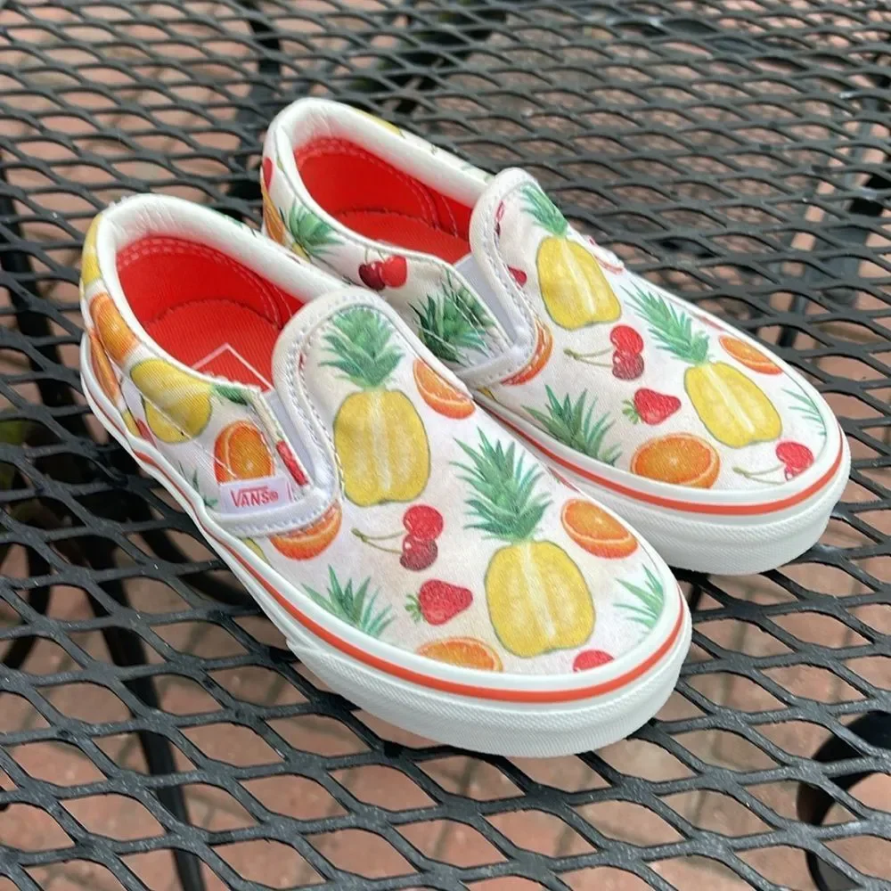 Vans Vans Slip On Fruit Sneakers Size 11 Topical Fruit